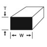 ETP Copper C11000 H02 (half-hard) Rectangular Square Corner 0.18750 (+-.004) X 2.5000 " (+-.012) ETP Copper C11000 H02 (half-hard) Rectangular Square Corner 0.18750 (+-.004) X 2.5000 " (+-.012)