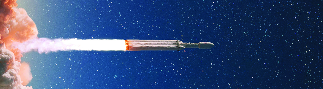 Rocket launching into space, built with certified aerospace materials for safety and performance. Rocket launching into space, built with certified aerospace materials for safety and performance.